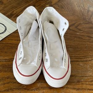 White high top converse
